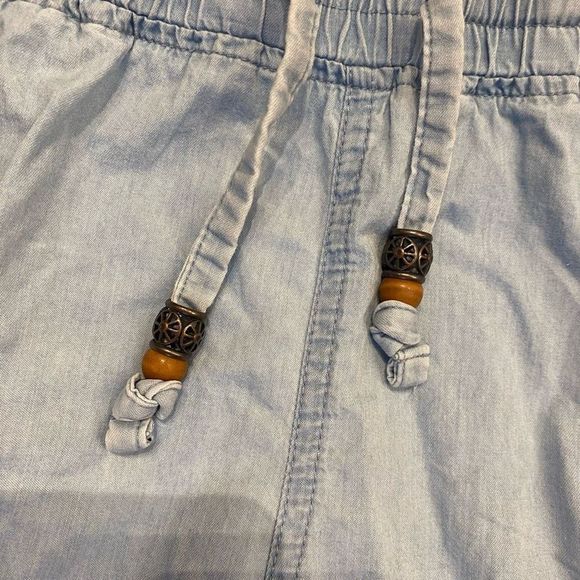 Alife and Kickin Pants 'Jane' Light Denim Blue Jean Shorts Size Large - Picture 5 of 16